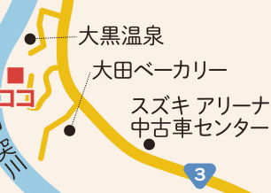 リーフタイムの地図